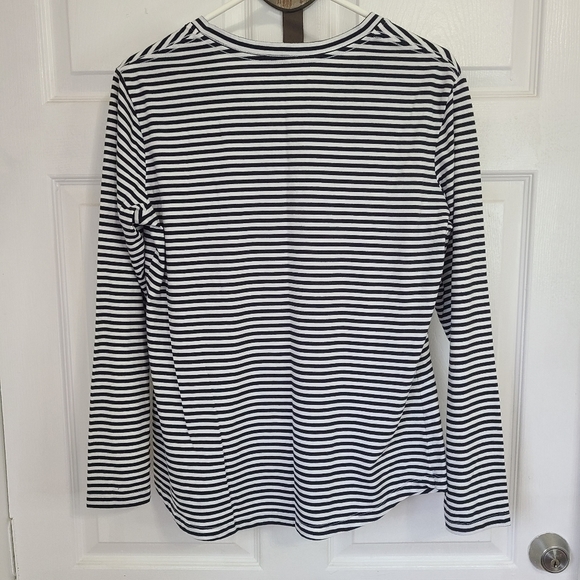 Natural Reflections Woman's Long Sleeve V-Neck Pullover Blouse, Size: Large - Picture 11 of 13